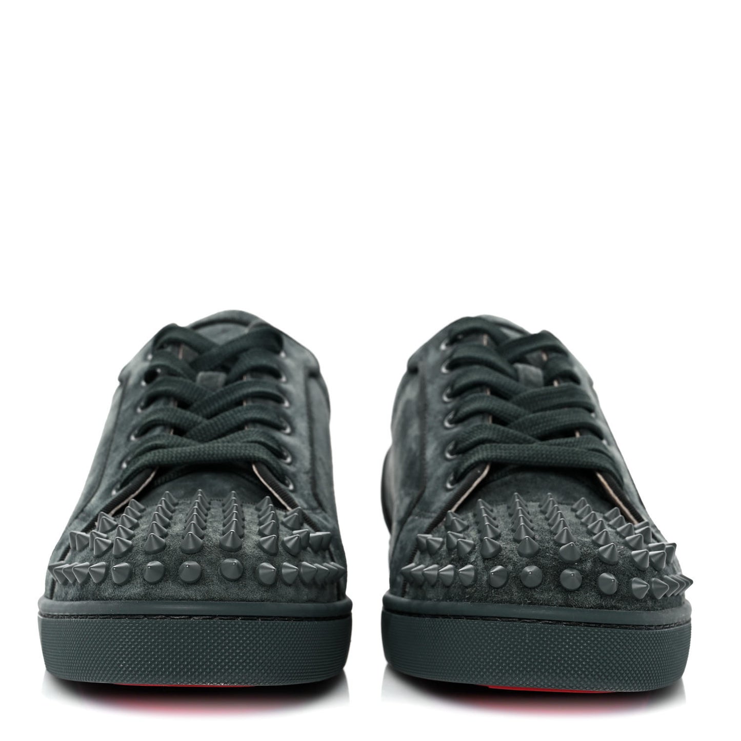 Suede Calfskin Mens Louis Junior Spikes Orlato Flat Sneakers 40.5 Tsar