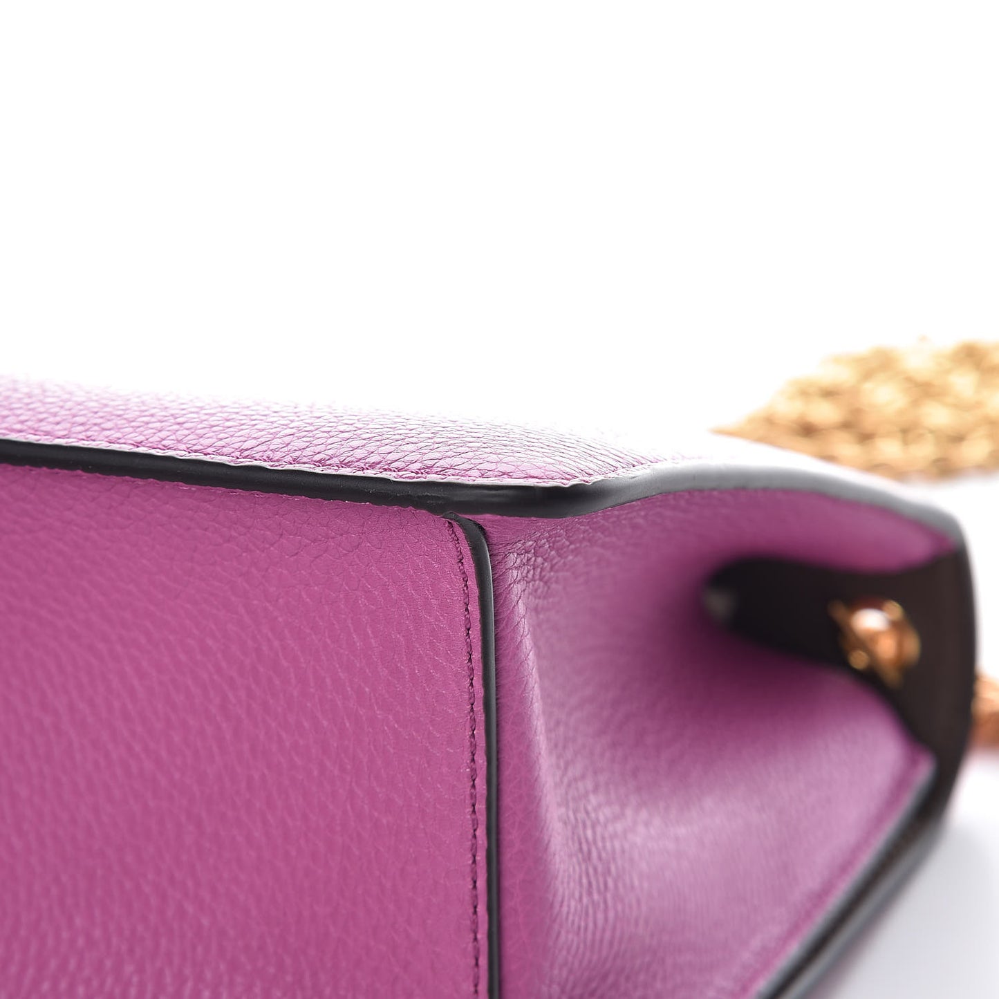 Small Classic Grain Calfskin Medium Darley Orchid