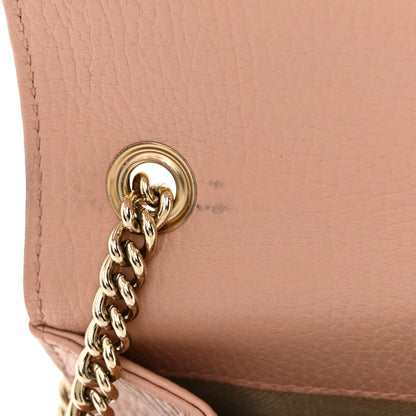 Gucci Dollar Calfskin Small Interlocking G Shoulder Bag Soft Pink 8 of 11