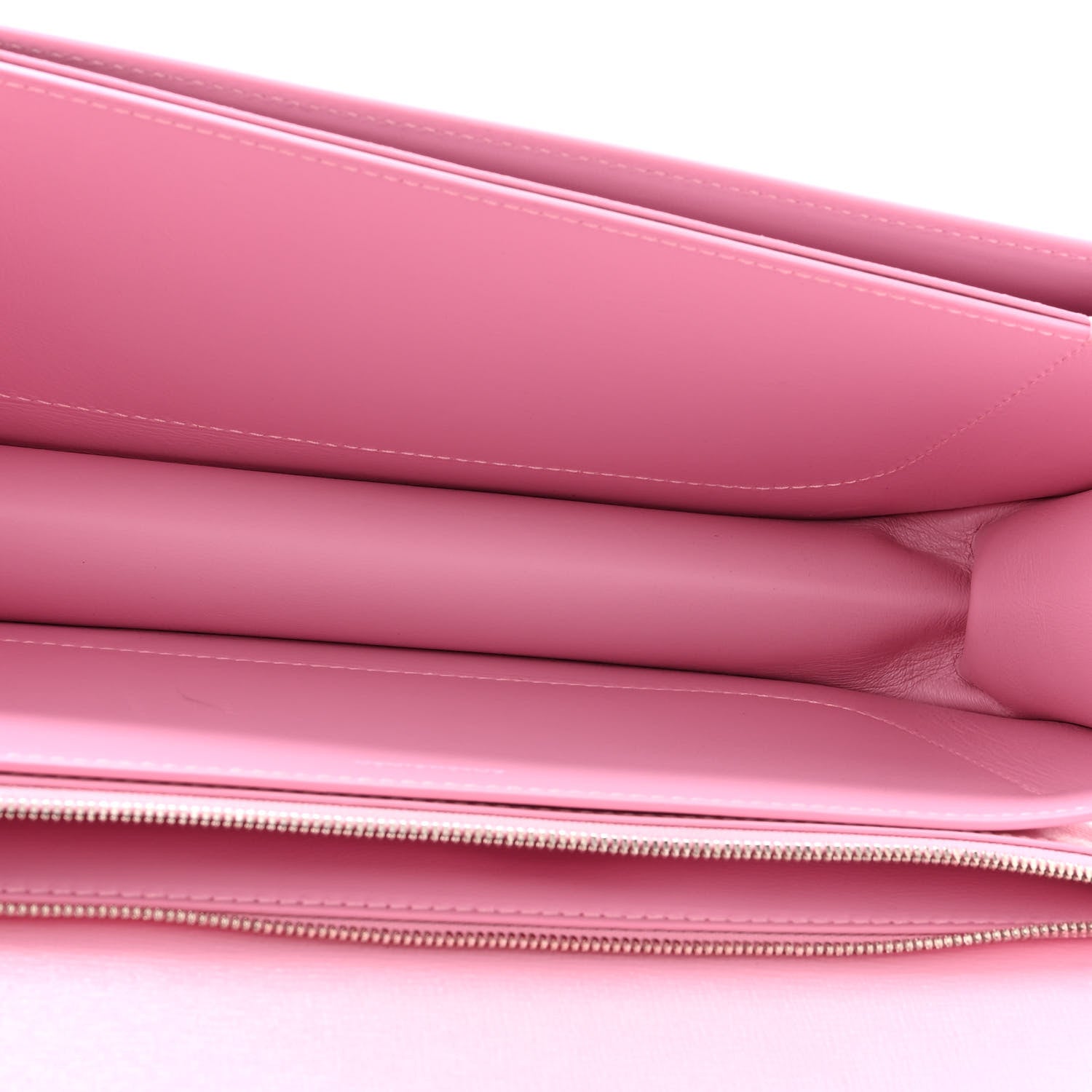 Balenciaga Calfskin Stripe Embossed Medium Gossip Bag Candy Pink 5 of 10