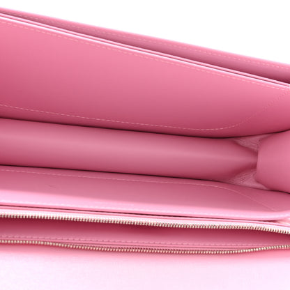 Balenciaga Calfskin Stripe Embossed Medium Gossip Bag Candy Pink 5 of 10