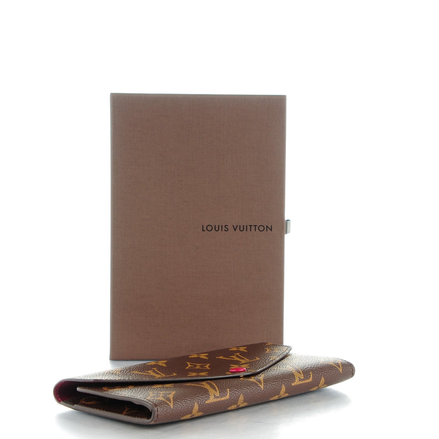 Monogram Josephine Wallet Fuchsia