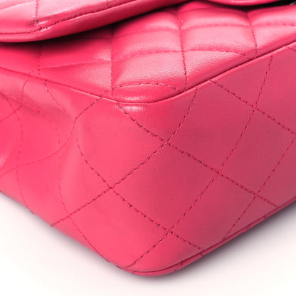 Chanel Lambskin Quilted Mini Rectangular Flap Pink 9 of 11