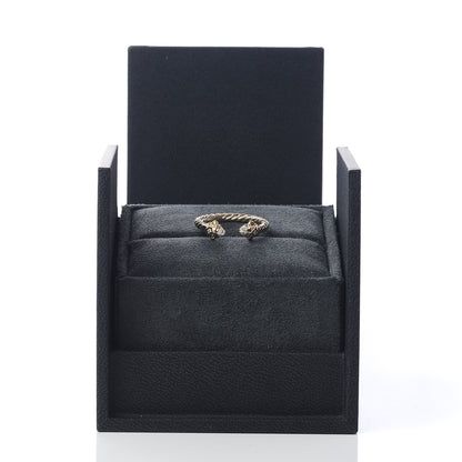 David Yurman 18K Yellow Gold Diamond Renaissance Ring 49 4.75 5 of 5