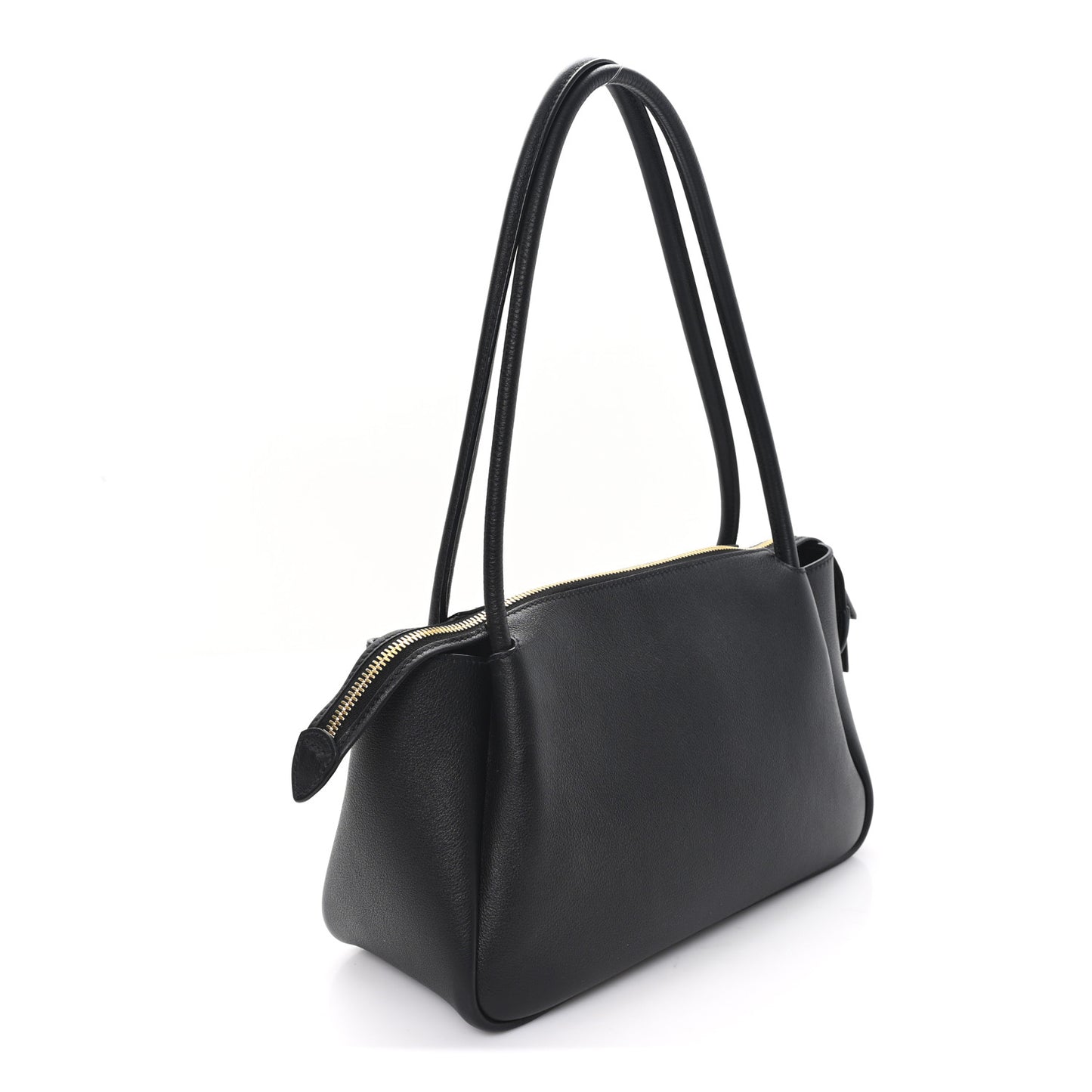 Soft Calfskin Medium Darling Shoulder Bag Black