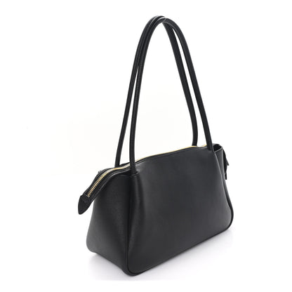 Prada Soft Calfskin Medium Darling Shoulder Bag Black 3 of 9