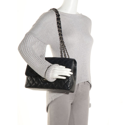 Chanel Caviar Jumbo Single Flap Black 2 of 8
