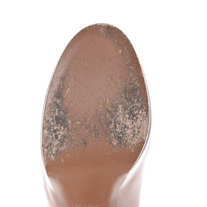 Saint Laurent Patent Tribtoo 80 Platform Pump 37.5 Soft Nude 11 of 17