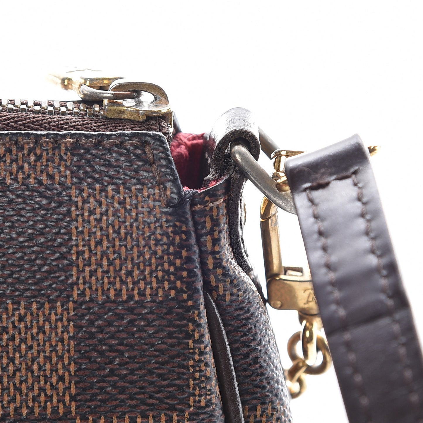 Damier Ebene Eva Clutch