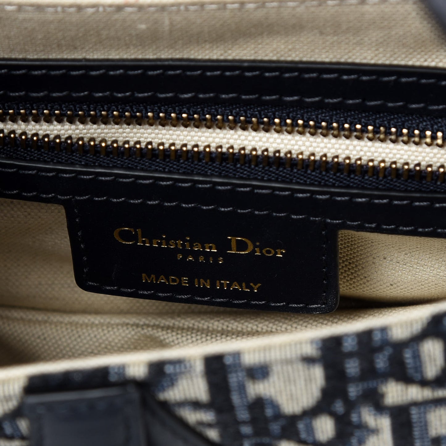 Oblique Saddle Bag Blue