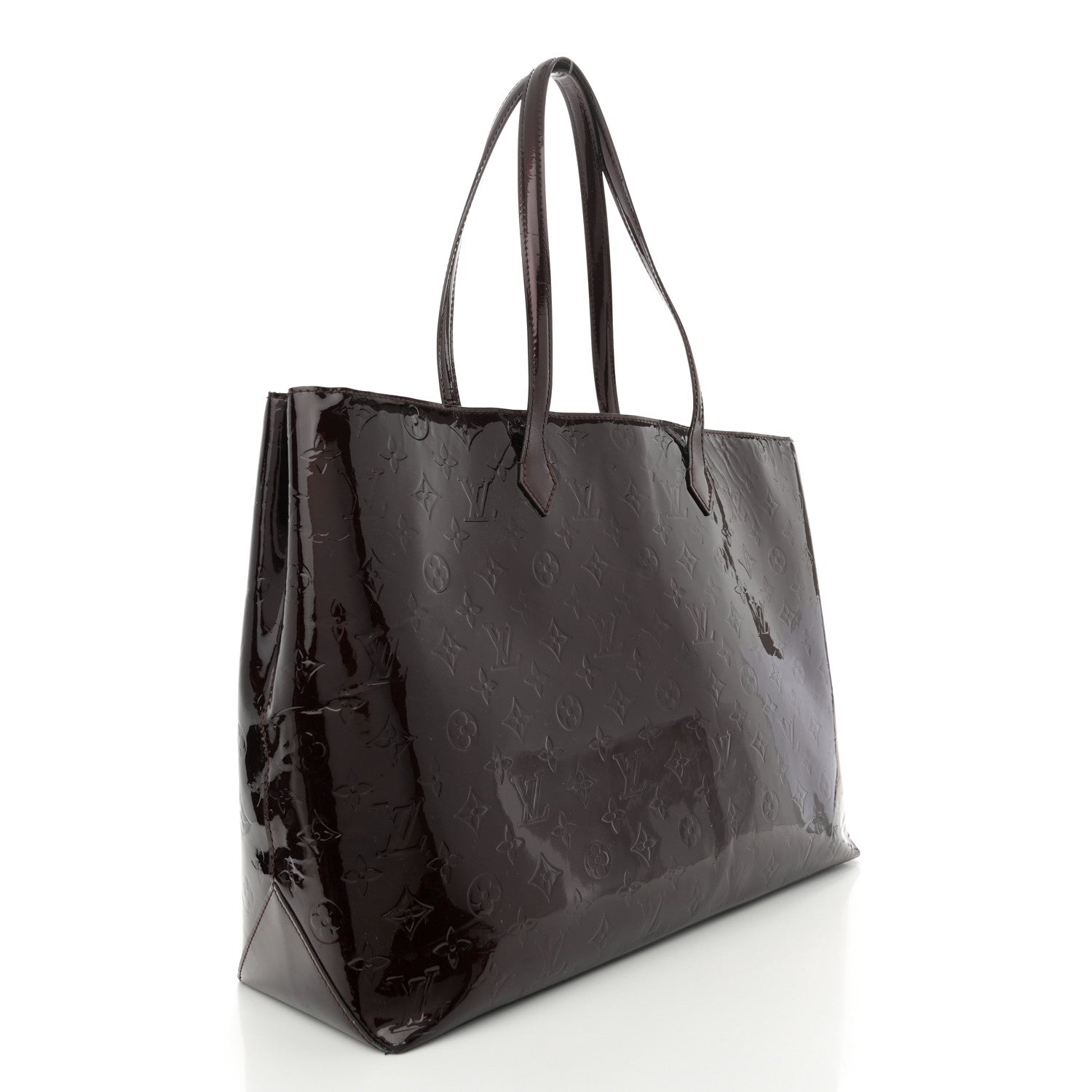 Louis Vuitton Vernis Wilshire GM Amarante 2 of 11