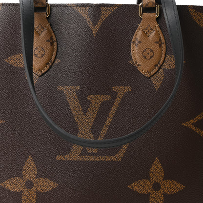 Louis Vuitton Reverse Monogram Giant Onthego MM 7 of 9