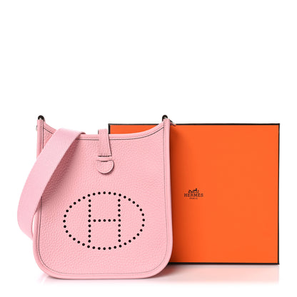 Hermes Taurillon Clemence Evelyne TPM Rose Sakura 11 of 11