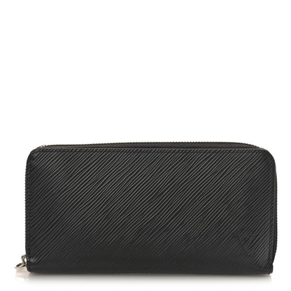 Louis Vuitton Epi Zippy Wallet Black Hot Pink 1 of 8