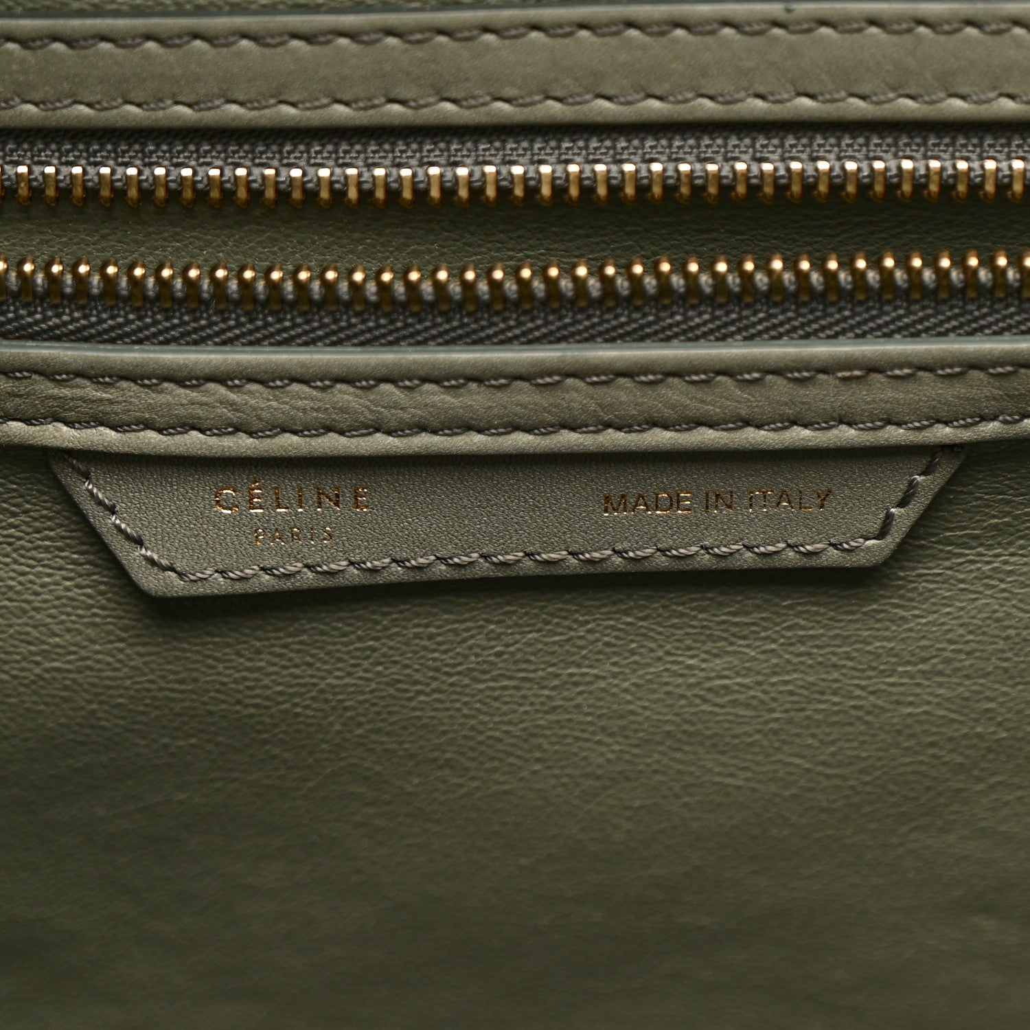 Celine Smooth Calfskin Mini Luggage Almond 6 of 19