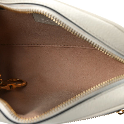 Gucci GG Supreme Monogram Textured Calfskin Web Mini Ophidia Shoulder Bag Beige Ebony Mystic White 5 of 9