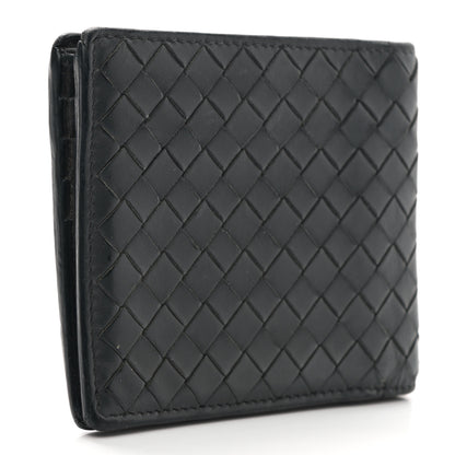 Bottega Veneta Nappa Intrecciato Bi-Fold Wallet Black 3 of 13