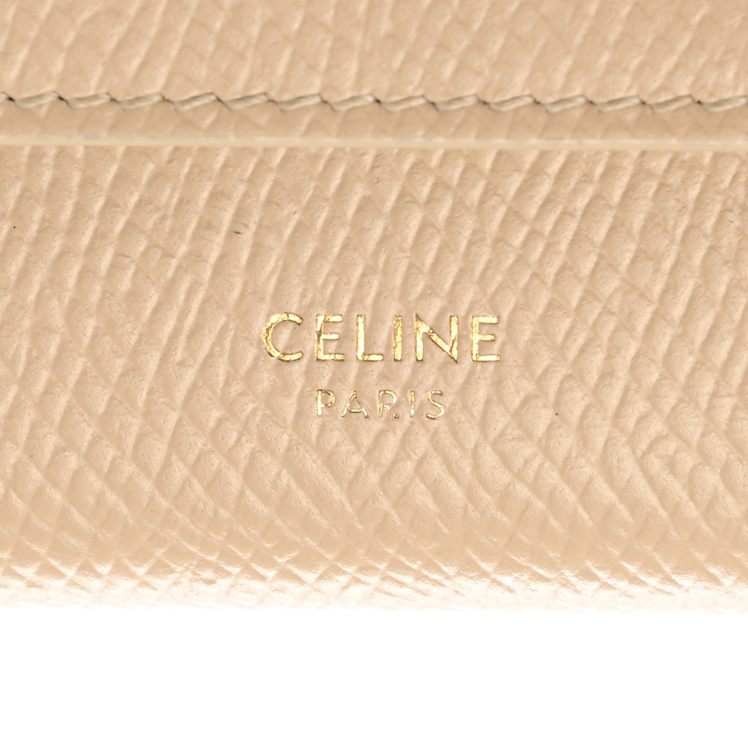 Celine Grained Calfskin Small Multifunction Folded Wallet Light Taupe 6 of 8