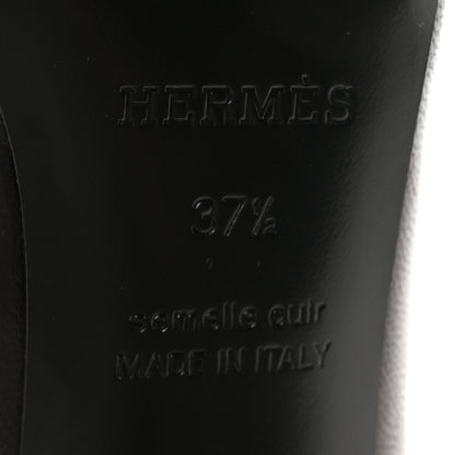 Hermes Nappa Majeste 80 Pumps 37.5 Black 7 of 9