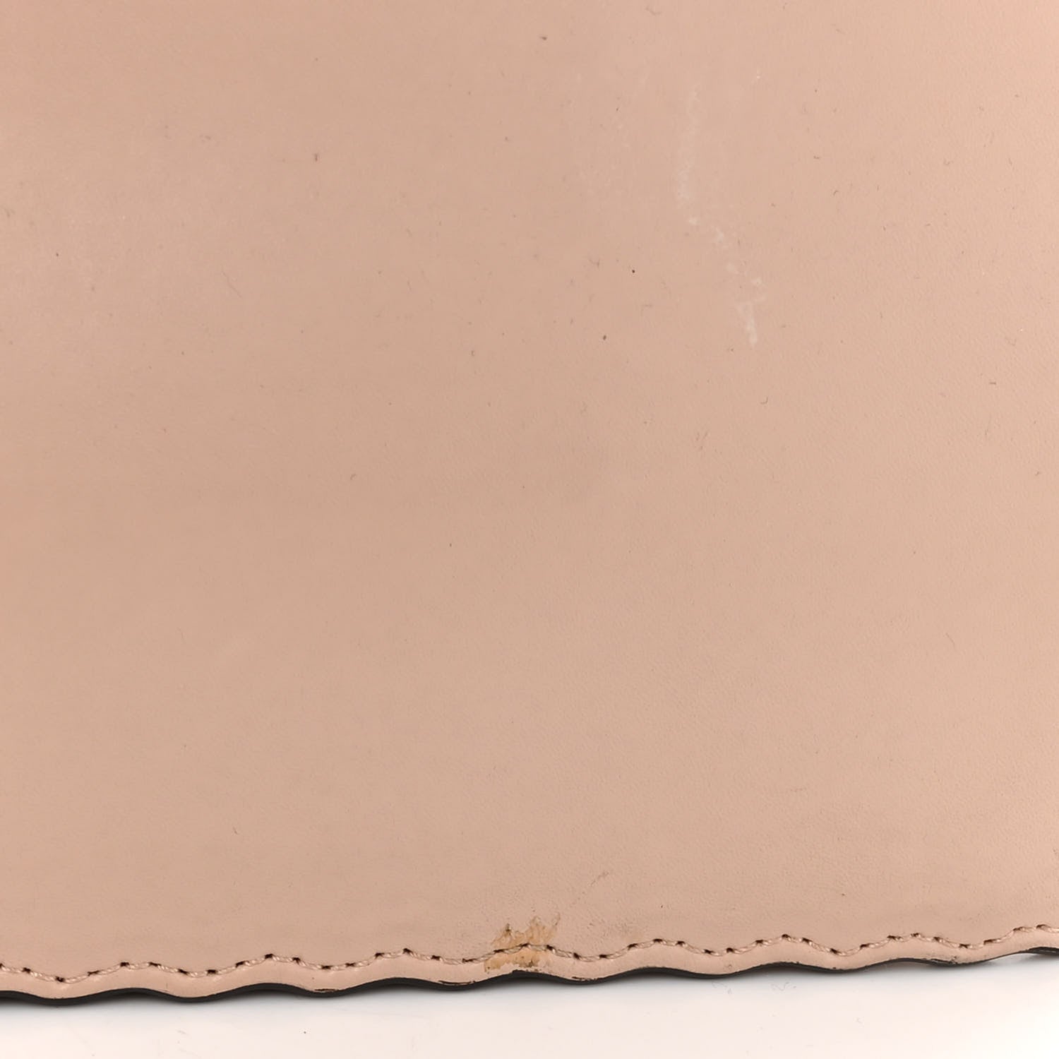 Fendi Vitello Liberty Scalloped Studded Kan I Shoulder Bag Plaster 11 of 12