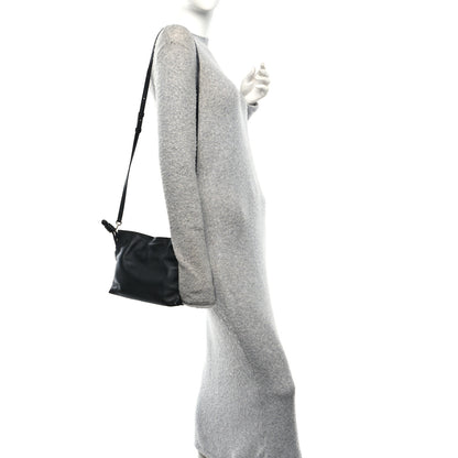 Loewe Calfskin Mini Flamenco Knot Clutch Black 2 of 10