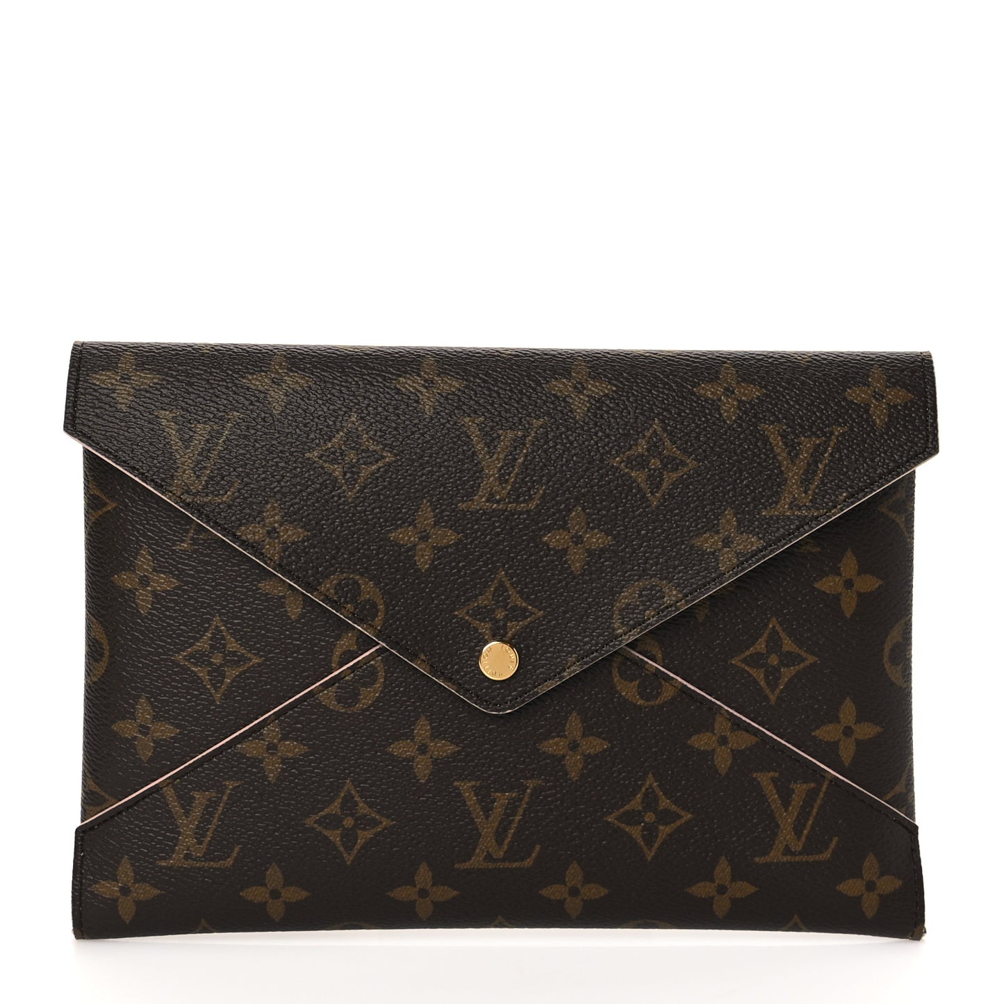 Monogram Large Kirigami Pochette Insert Rose Ballerine