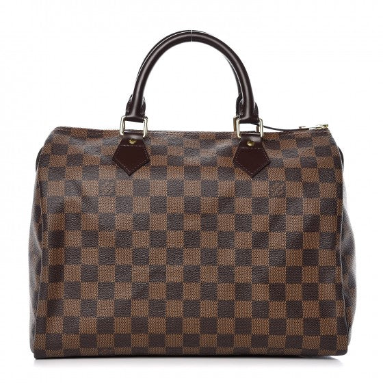 Louis Vuitton Damier Ebene Speedy 30 1 of 7