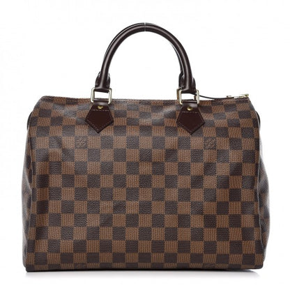 Louis Vuitton Damier Ebene Speedy 30 1 of 7