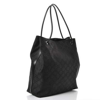 Gucci Nylon Monogram Gifford Tote Black 3 of 8