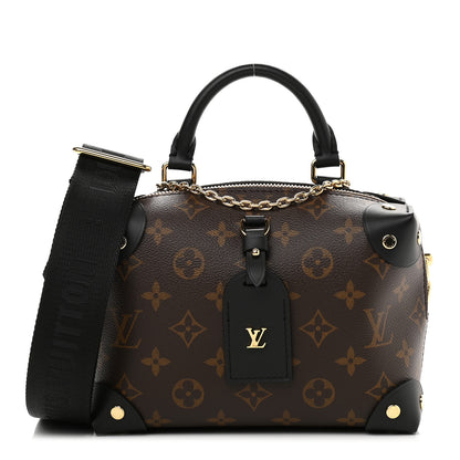 Louis Vuitton Monogram Petite Malle Souple Black 1 of 8