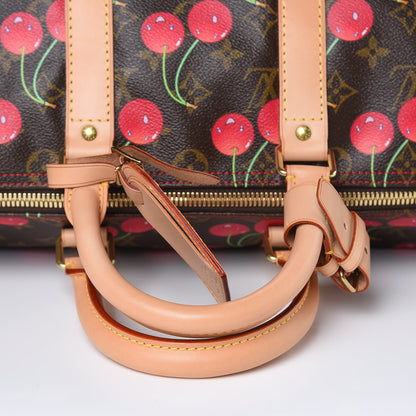 Louis Vuitton Monogram Cerises Keepall 45 9 of 11