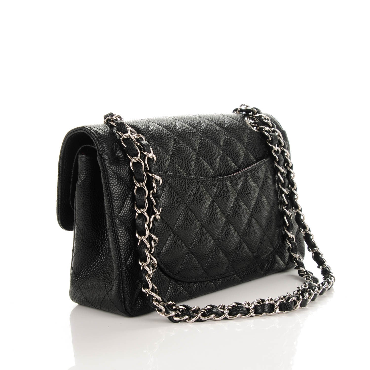 Chanel Caviar Quilted Small Double Flap Black 3 of 8