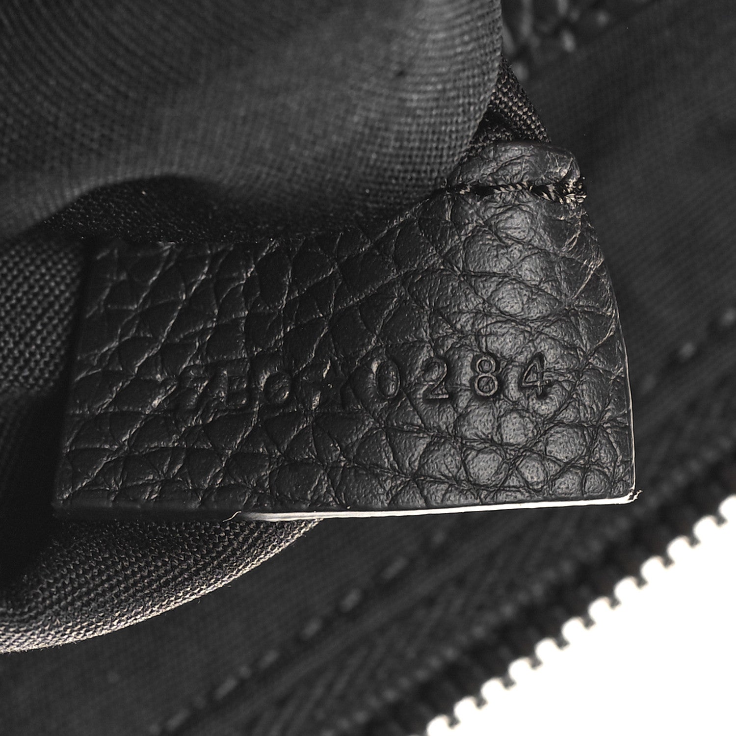 Christian Dior Grained Calfskin Embossed Dior Gravity Weekender 40 Black 6 of 11