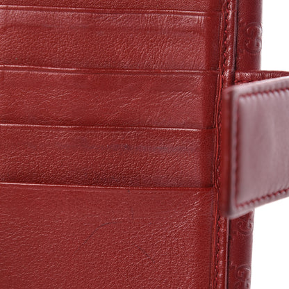 Gucci Microguccissima Continental Flap Wallet Red 19 of 20