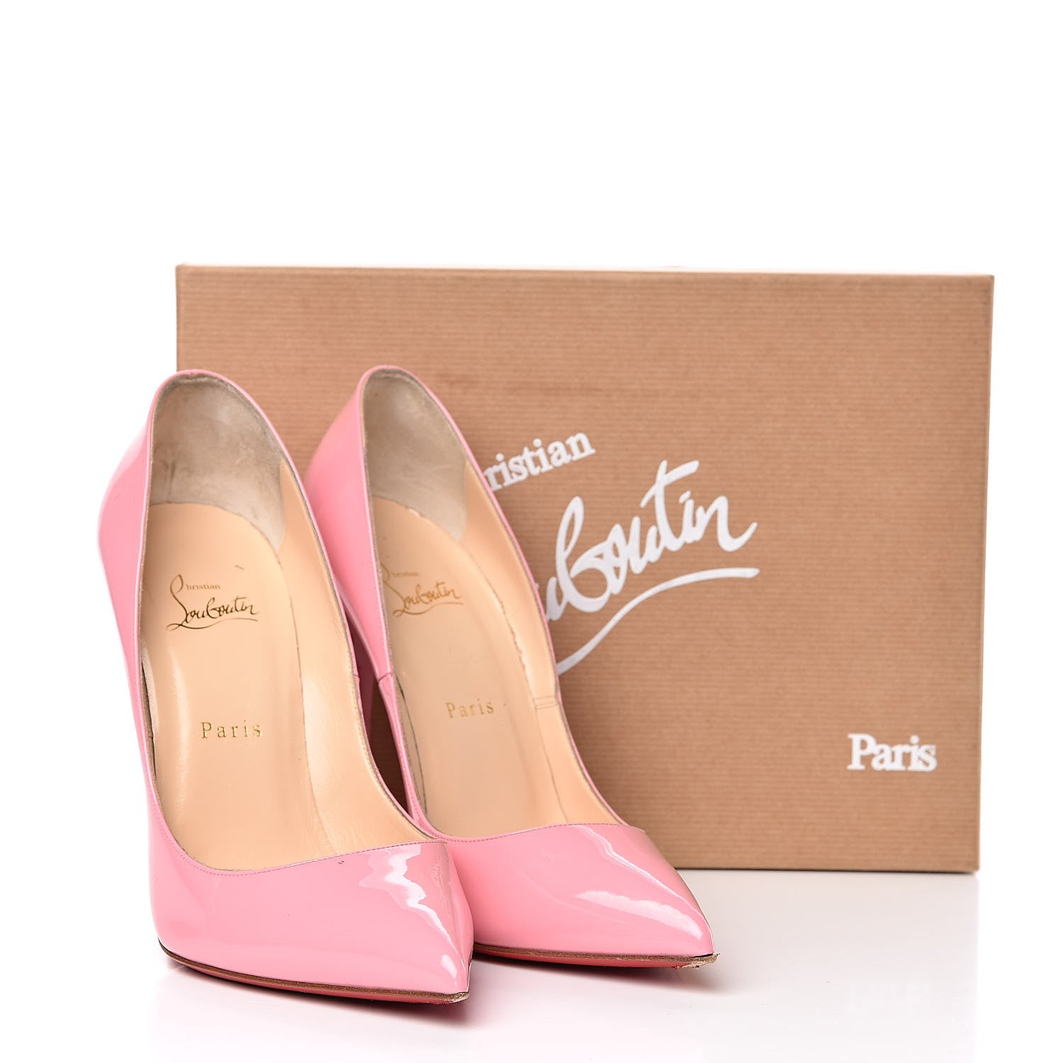 Christian Louboutin Patent Pigalle Follies 120 Pumps 41 Rose 12 of 12