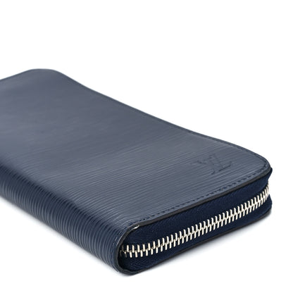 Louis Vuitton Epi Zippy Vertical Wallet Indigo 11 of 12