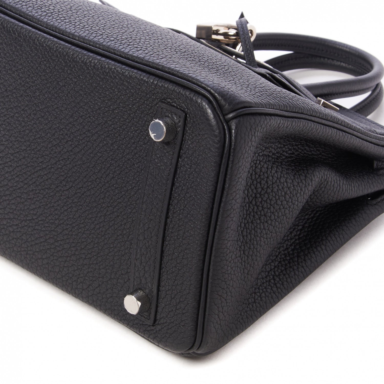Hermes Togo Birkin 25 Black 8 of 32