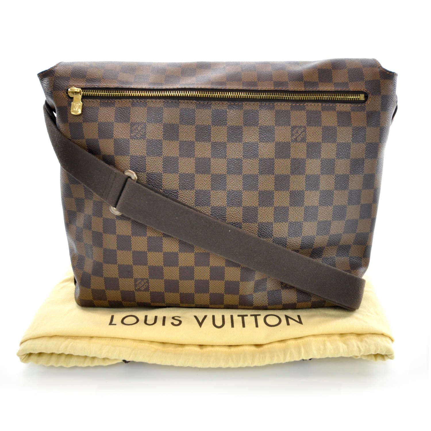 Louis Vuitton Damier Ebene Brooklyn GM 3 of 11