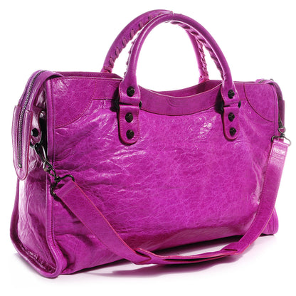 Balenciaga Agneau City Amethyst 3 of 7