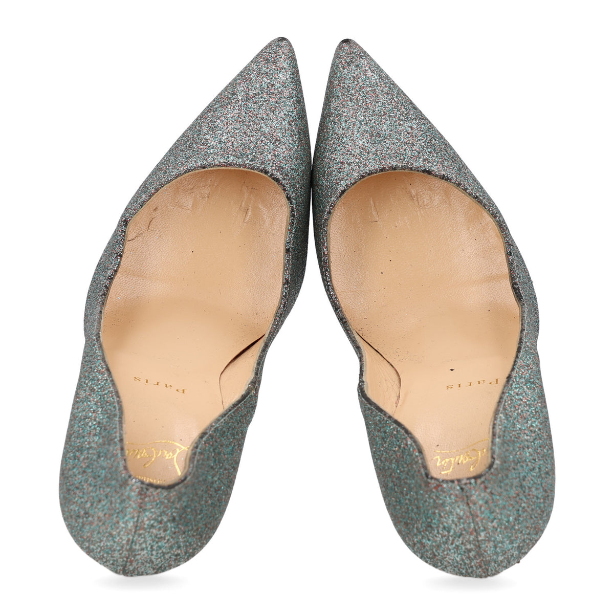 Christian Louboutin Glitter So Kate 120 Pumps 39 Disco Ball Multicolor 2 of 14