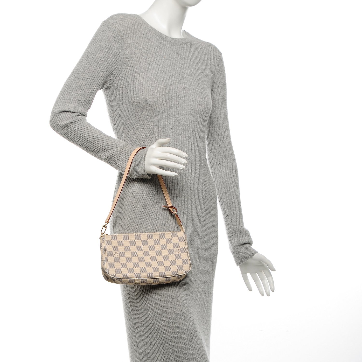 Louis Vuitton Damier Azur Pochette Accessories NM 2 of 6
