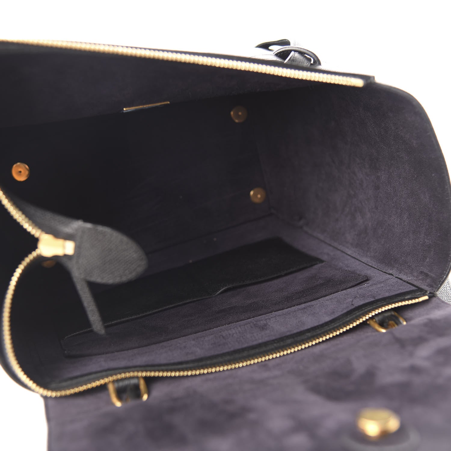 Celine Grained Calfskin Mini Belt Bag Black 5 of 12