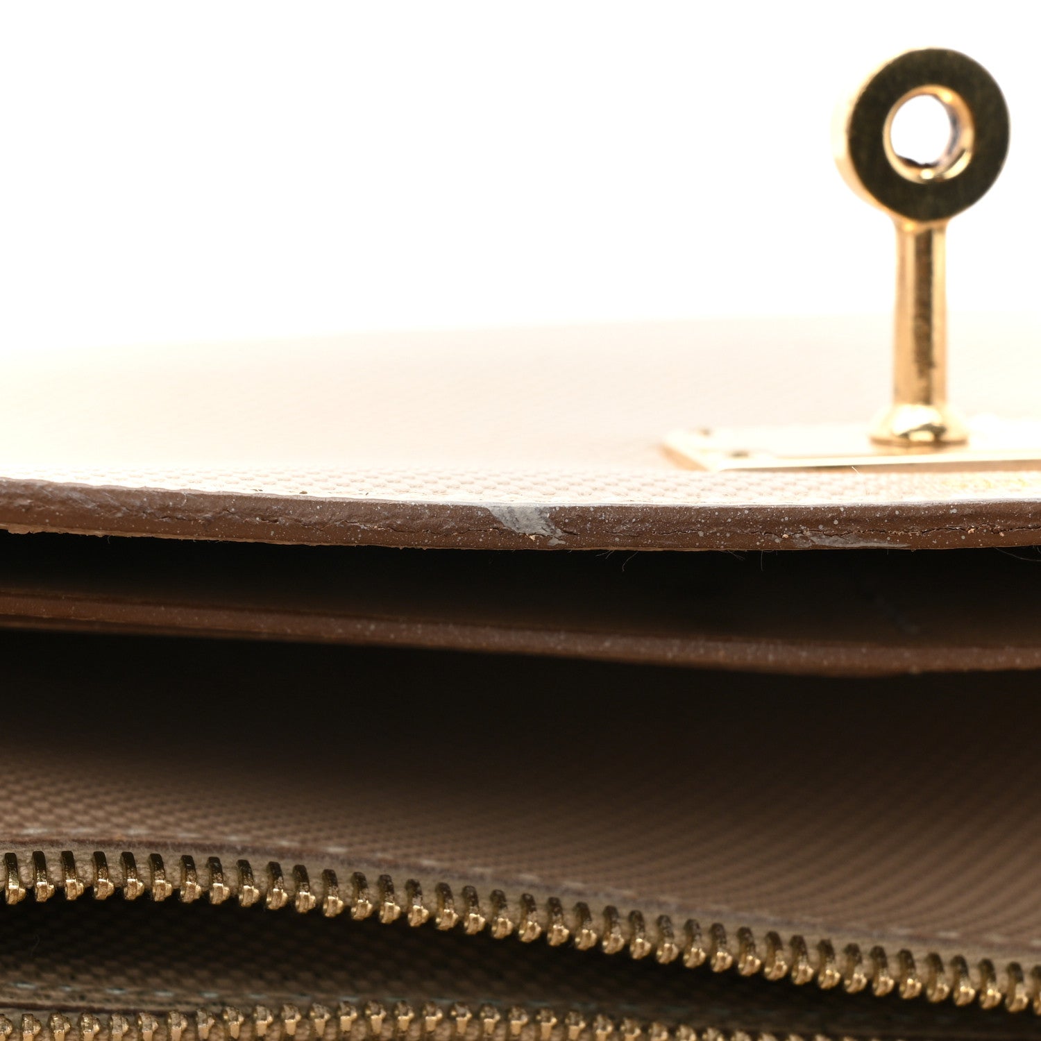Hermes Grain d'H Kelly Longue Wallet Argile 16 of 23