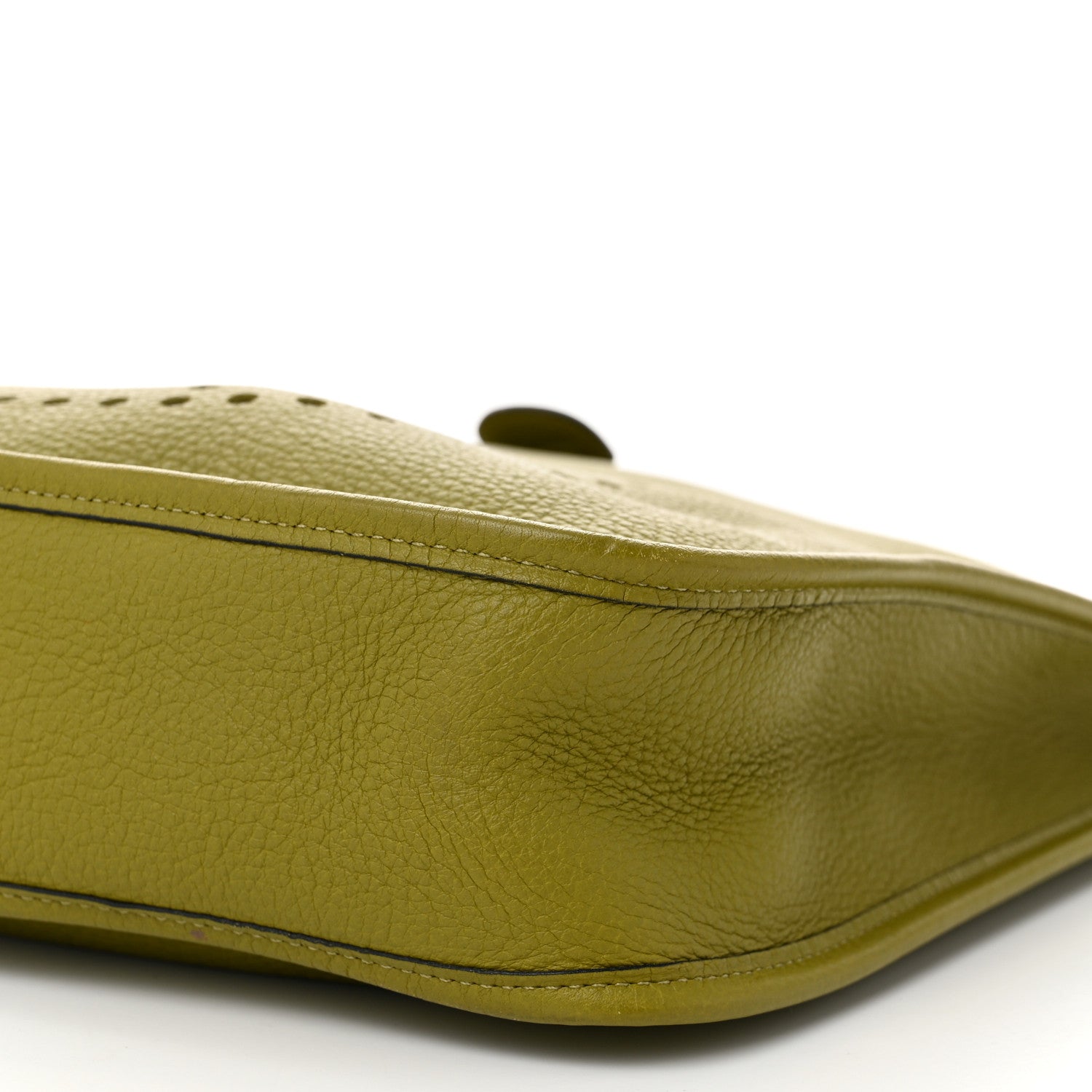 Hermes Taurillon Clemence Evelyne PM Chartreuse 10 of 10
