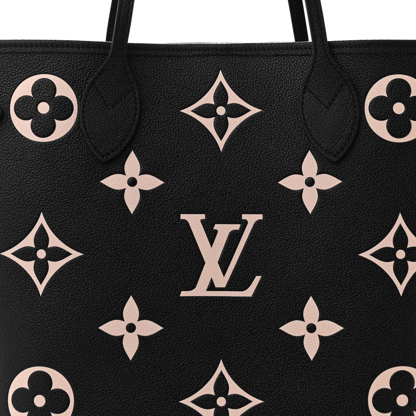 Empreinte Monogram Giant Neverfull MM Black Beige