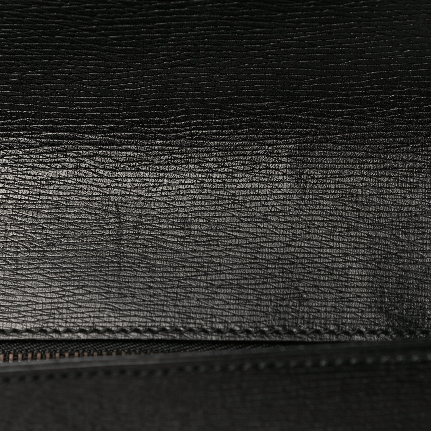 Gucci Calfskin Large Bright Bit Clutch Black 16 of 20