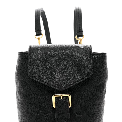 Louis Vuitton Empreinte Monogram Giant Tiny Backpack Black 5 of 9