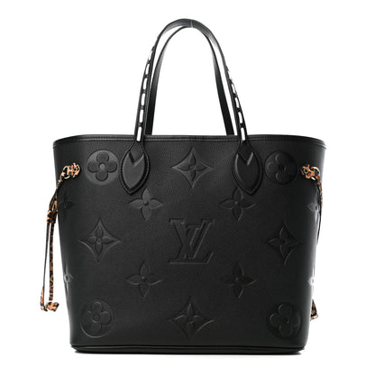 Louis Vuitton Empreinte Monogram Giant Wild At Heart Neverfull MM Black 1 of 4