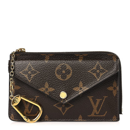 Louis Vuitton Monogram Recto Verso Card Holder Black 1 of 7