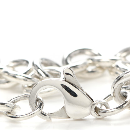 Tiffany Sterling Silver Heart Tag Charm Bracelet 5 of 6